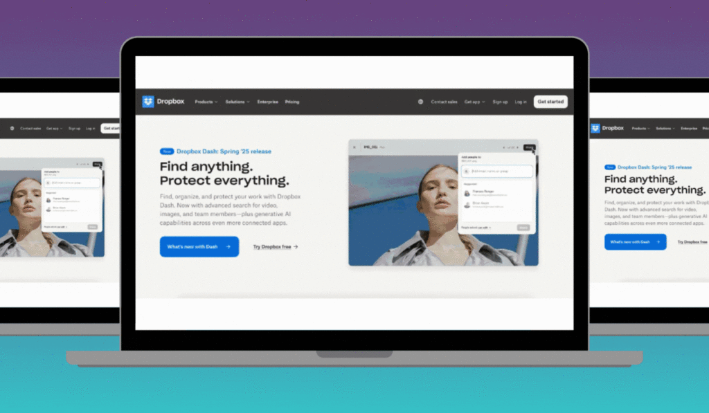 Design homepage of website